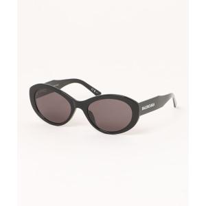 サングラス 「BALENCIAGA/バレンシアガ」オーバル サングラス BB0446S 001 レディース メンズ