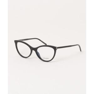 伊達メガネ メガネ 眼鏡 「SAINT LAURENT/サンローラン」キャットアイ メガネ SL833 001 レディース メンズ