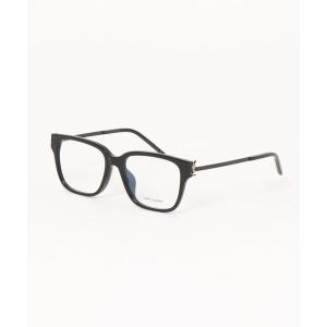伊達メガネ メガネ 眼鏡 「SAINT LAURENT/サンローラン」ウェリントン メガネ SL M48O_A/FN 001 レディース メンズ
