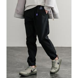 パンツ GERRY ジェリー 撥水 ストレッチ ワンポイントロゴ刺繍クライミングスリムジョガーパンツ メンズ レディース