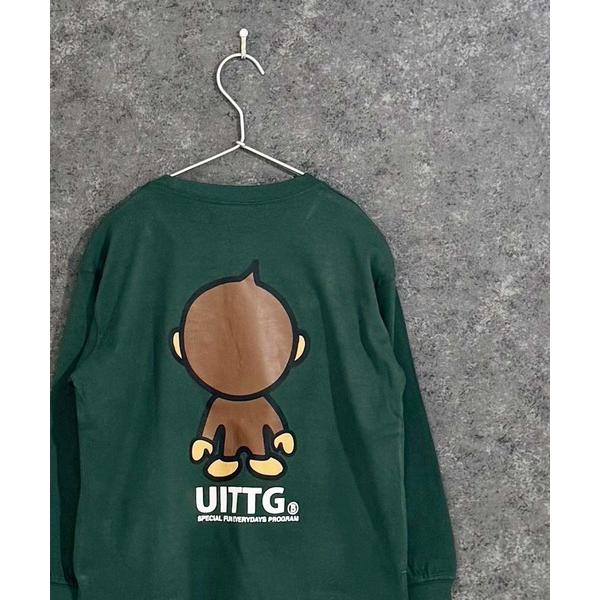 tシャツ 「UITTG」オーバーサイズロンT キッズ 子供服 男の子 女の子