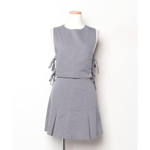 「by muni:r」 セットアップ FREE グレー レディース