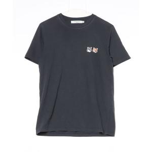 「Maison Kitsune」 半袖Tシャツ XX-SMALL ブラック系その他2 メンズ