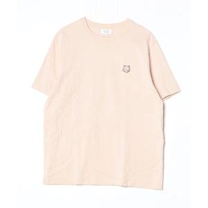 「Maison Kitsune」 半袖Tシャツ M ライトベージュ メンズ