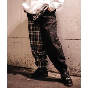 「rovtski」 サルエルパンツ FREE ブラック系その他2 メンズ