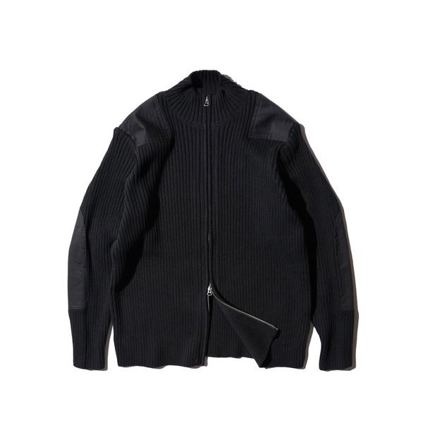 セーター ニット GUNG HO / ガンホー COMBAT ZIP UP KNIT コンバットセー...