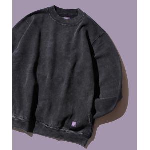 トレーナー スウェット GUNG HO / ガンホー SWEAT HI-NECK フェード加工 ハイネック スウェット メンズ レディース