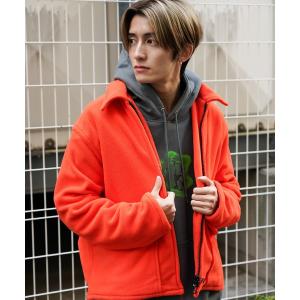 ブルゾン アウター MADE IN STANDARD / メイドインスタンダード ACTIVE ZIP-UP SHORT JACKET フリースジャケ