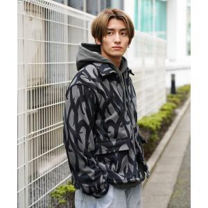 ブルゾン アウター MADE IN STANDARD / メイドインスタンダード PRINTED ACTIVE ZIP-UP SHORT JACKET
