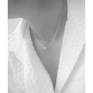 Magine（マージン） ネックレス SILVER WIDE AZUKICHAIN NECKLACE 50CM