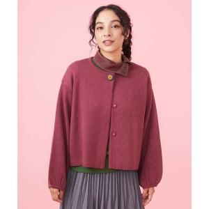 「Jocomomola」 ニットカーディガン 40 ピンク レディース