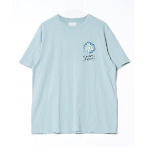 「Maison Kitsune」 半袖Tシャツ M グリーン メンズ