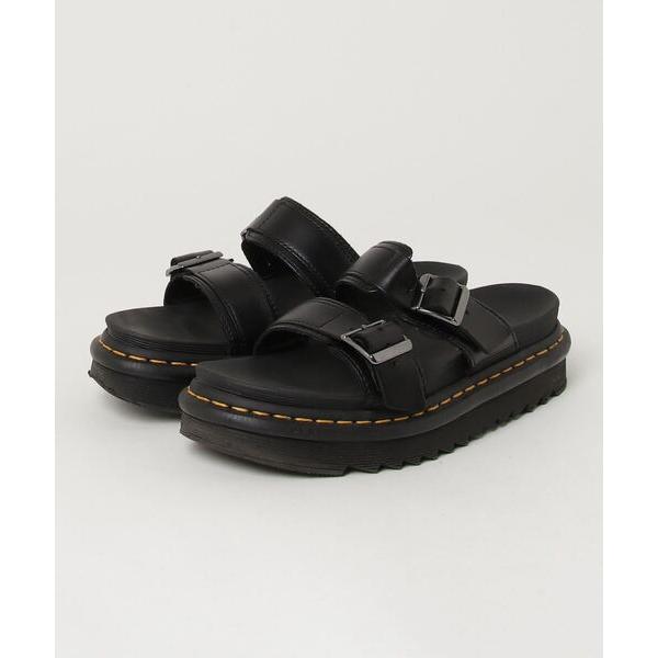 「Dr. Martens」 フラットサンダル 5 ブラック レディース
