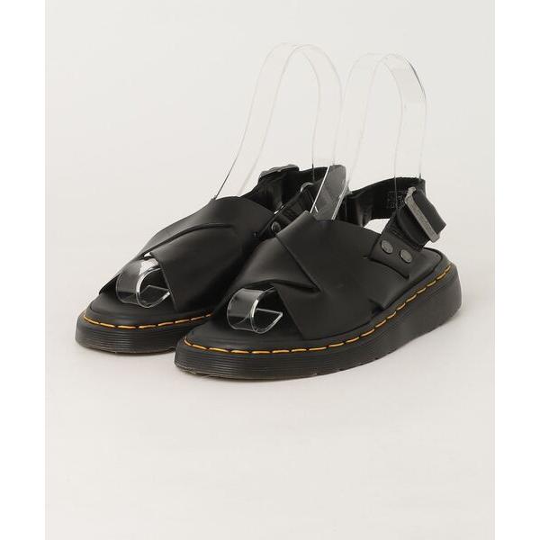 「Dr. Martens」 フラットサンダル 3 ブラック レディース