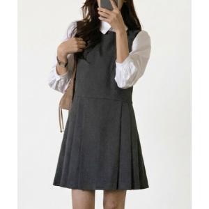 Machatt プリーツジャンパースカート 未使用 FREE STYLISTS ジャンパースカート YUGA_YGMC プリーツジャンバー