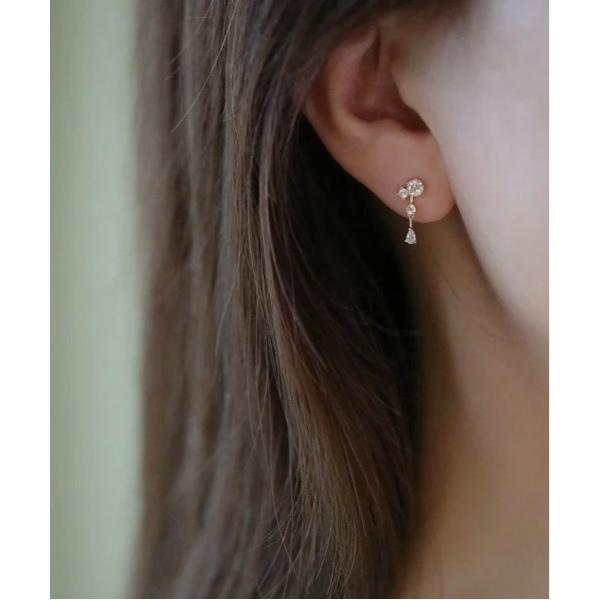 ピアス レディース 4連 ダイヤピアス(BDS) メンズ レディース