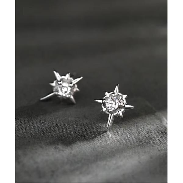 ピアス メンズ レディース クロス ダイヤ ピアス(BDS) メンズ レディース