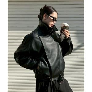 ブルゾン アウター 「Chikashitsu +」high neck coating bomber jacket / 「チカシツプラス」ハイネックコー