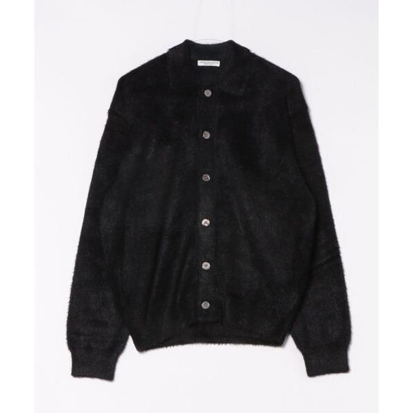 カーディガン 「Chikashitsu +」hairy button cardigan / 「チカシ...