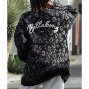 カーディガン BILLABONG レディース LEOPARD JQ CADI SWEA セーター 「2025年秋冬モデル」 @autumn /ビラボン