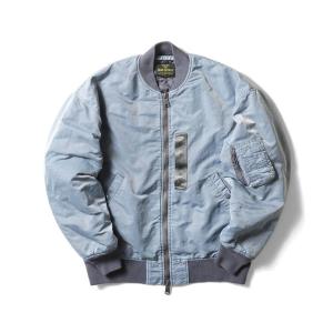 ma1 ma-1 HOUSTON ピグメント加工MA-1 メンズ レディース