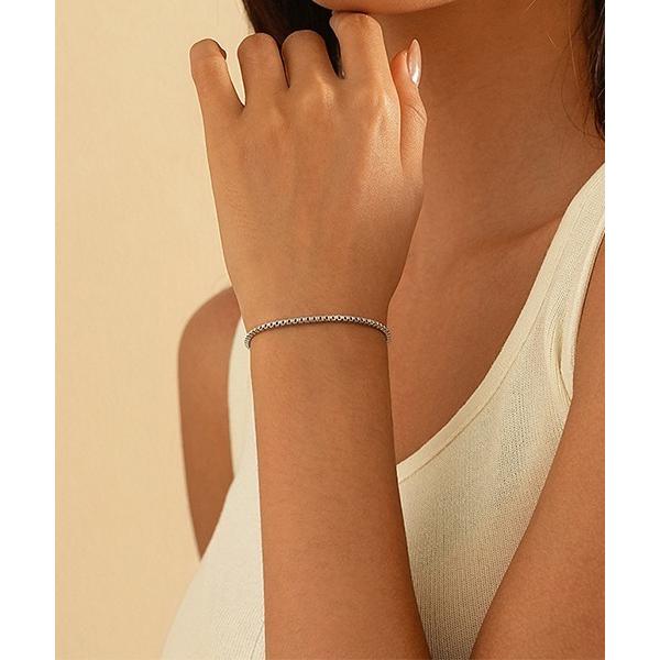 ブレスレット ミニチェーンブレスレット/ユニセックス(T3) メンズ レディース