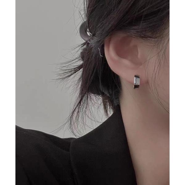 ピアス 「Bz」スクエアフープペアピアス/ユニセックス/両耳用(T3) レディース メンズ