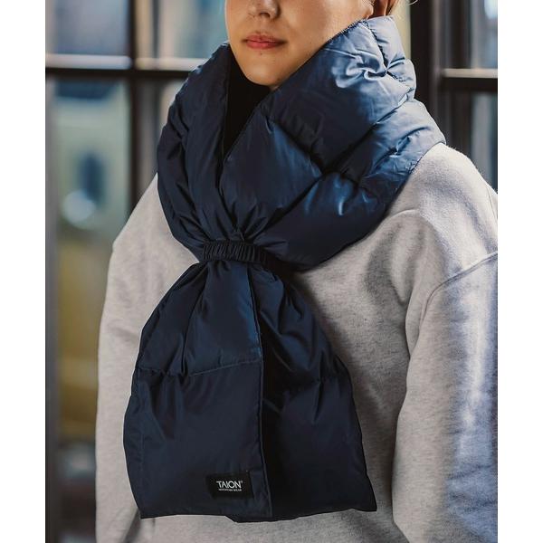 マフラー TAION ボリュームダウンスカーフ TAION-R201VMT メンズ レディース