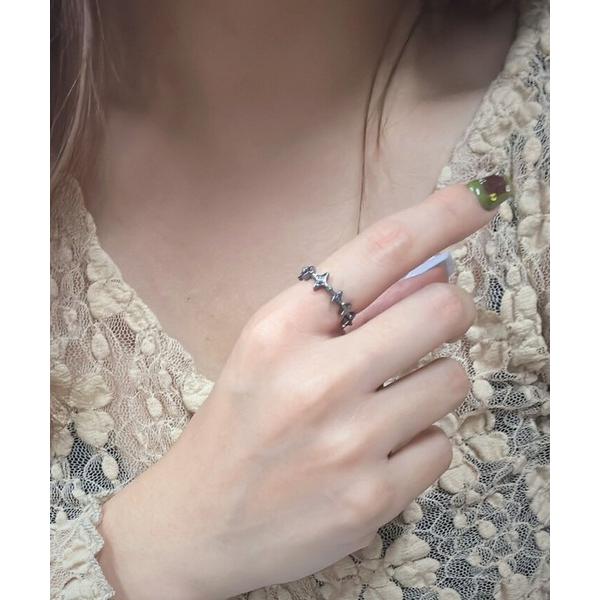 指輪 リング ダイヤモチーフリング/フリーサイズ(RO) メンズ レディース