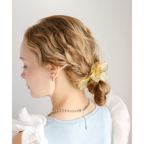ヘアクリップ グラシア フラワー ヘアクリップ