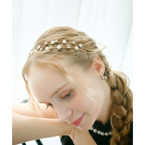 カチューシャ イザベラ パール カチューシャ