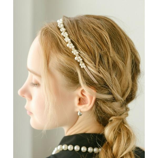 カチューシャ マリアン パールカチューシャ