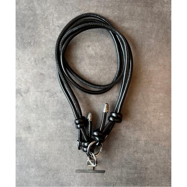 ミニマル メタルバータグ スマホショルダーストラップ