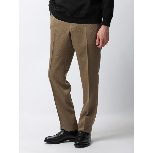 スラックス 最高パンツ テーパードパンツ ウォッシャブル NONIRON ストレッチ ポリエステル ...