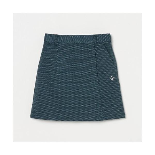 スカート 「VIVA HEART/GOLF」ダイヤゴナル柄台形スカート