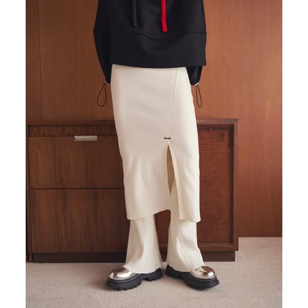 パンツ LONG SK LAYERED KT PT レディース