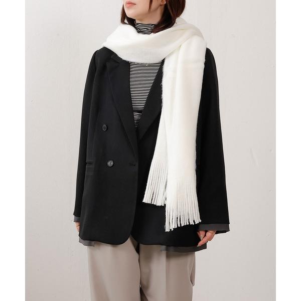ストール マフラー ミンクタッチもっちりストール レディース