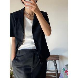 「BLACK BY MOUSSY」 テーラードジャケット 1 ブラック系その他 レディース