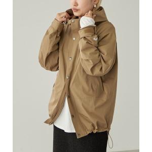 「earthy」 マウンテンパーカー FREE ベージュ レディース