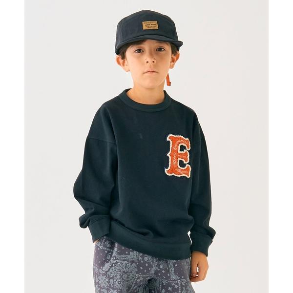 tシャツ ヘビー天竺レタードロングＴシャツ キッズ 子供服 男の子