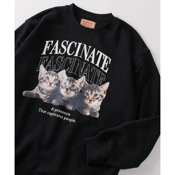 トレーナー スウェット 「81」アニマル 転写イラスト 裏起毛 スウェット/イヌ/ネコ レディース ...