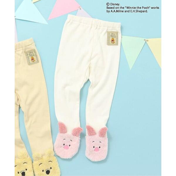 ベビーシューズ ディズニーキャラクター/くまのプーさん/つま先モチーフタイツ