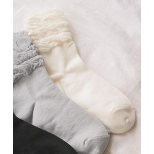 靴下 フリルソックス レディース