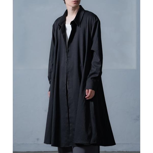 シャツ ロング フレアシャツ メンズ レディース