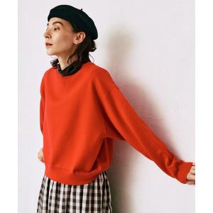 ニット セーター ダブルフェイススウェット レディース