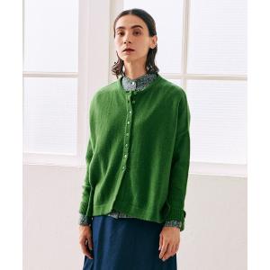 カーディガン ウールテントラインカーディガン レディース