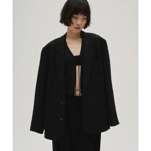 ジャケット テーラードジャケット Boyfriend Linen Jacket レディース