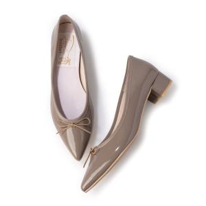 「Launa lea ballet」 パンプス 24.5cm モカ レディース