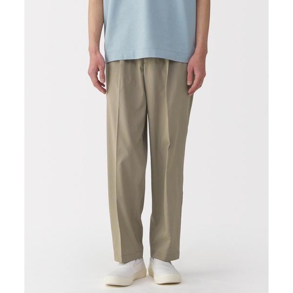 「無印良品」 スラックス S ベージュ メンズ