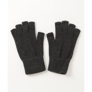 「Johnstons of Elgin」 手袋 FREE ダークグレー メンズ